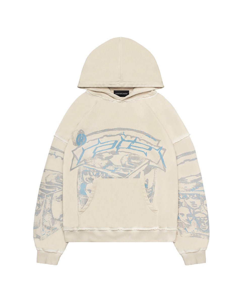 Washed Ice Patch Hoodie – Racer Worldwide