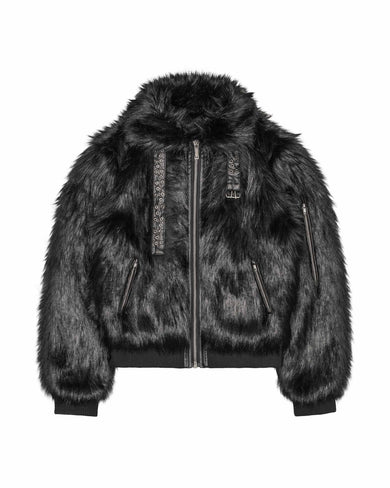 Black Fur Bomber Racer Worldwide