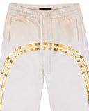 Faded Gold Track Sweatpants