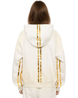 Faded Gold Track Hoodie