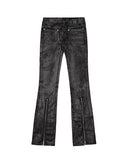 Doll Core Flared Wax Jeans