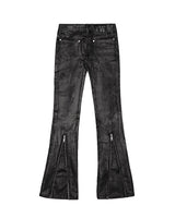 Doll Core Flared Wax Jeans