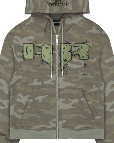 Off white camo zip hoodie best sale