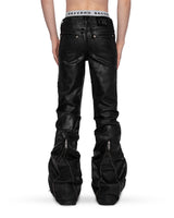 Doll Core Flared Wax Jeans