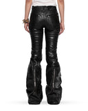 Doll Core Flared Wax Jeans