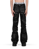 Doll Core Flared Wax Jeans