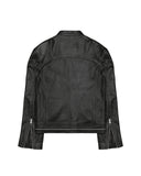 Track Leather Jacket