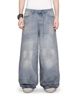 Blue Ultra Wide Jeans