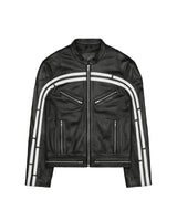 Track Leather Jacket