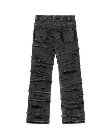 Washed Ice Patch Jeans – Racer Worldwide