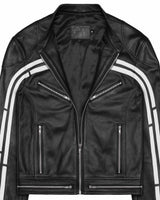 Track Leather Jacket