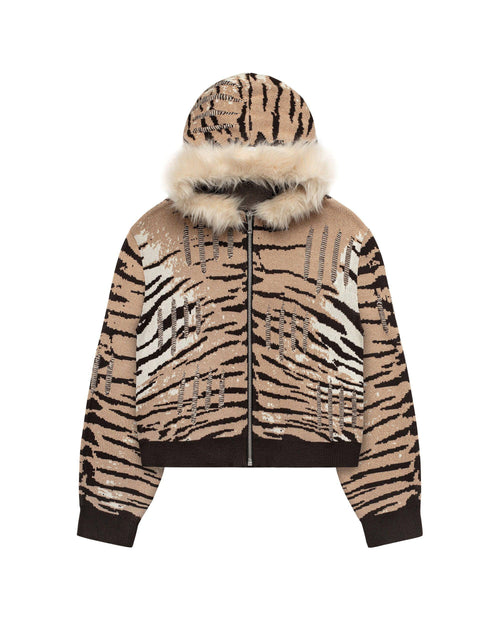 Tiger Knit Hoodie – Racer Worldwide