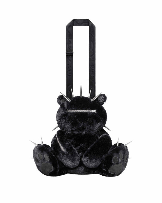 Black Plush Racer Bear Bag – Racer Worldwide