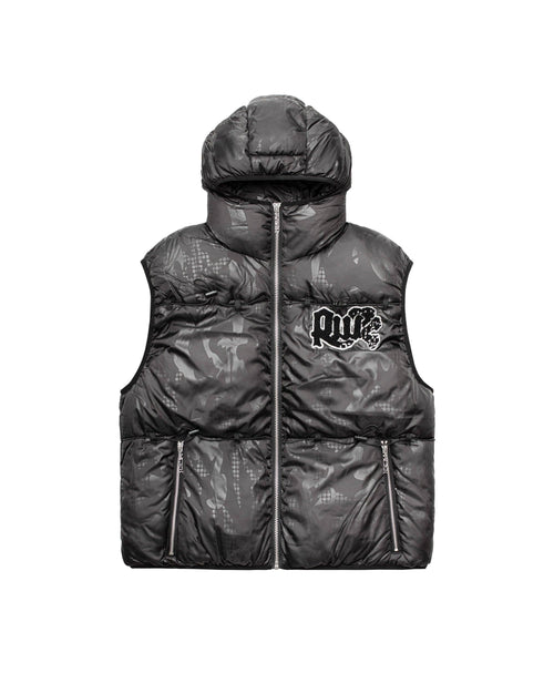 Black Camo Puffer Jacket 2.0 – Racer Worldwide